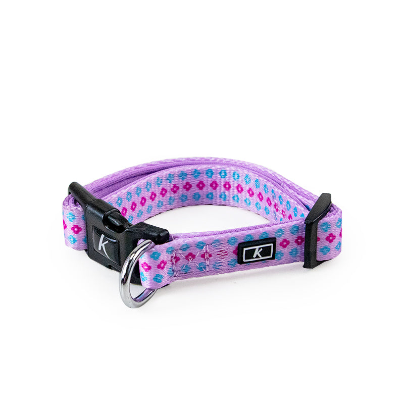 High Quality Low Price Luxury Puppy Collar Small Size Adjustable Pet Dog Collar Colourful Flower Printed Collars