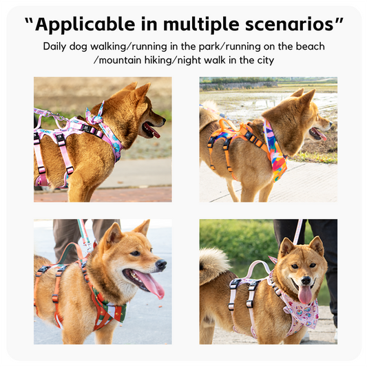 Wholesale Garden Dog Bandana One Size Pet Bandana Collar Adjustable Puppy Bandana with Colorful Printed Logo