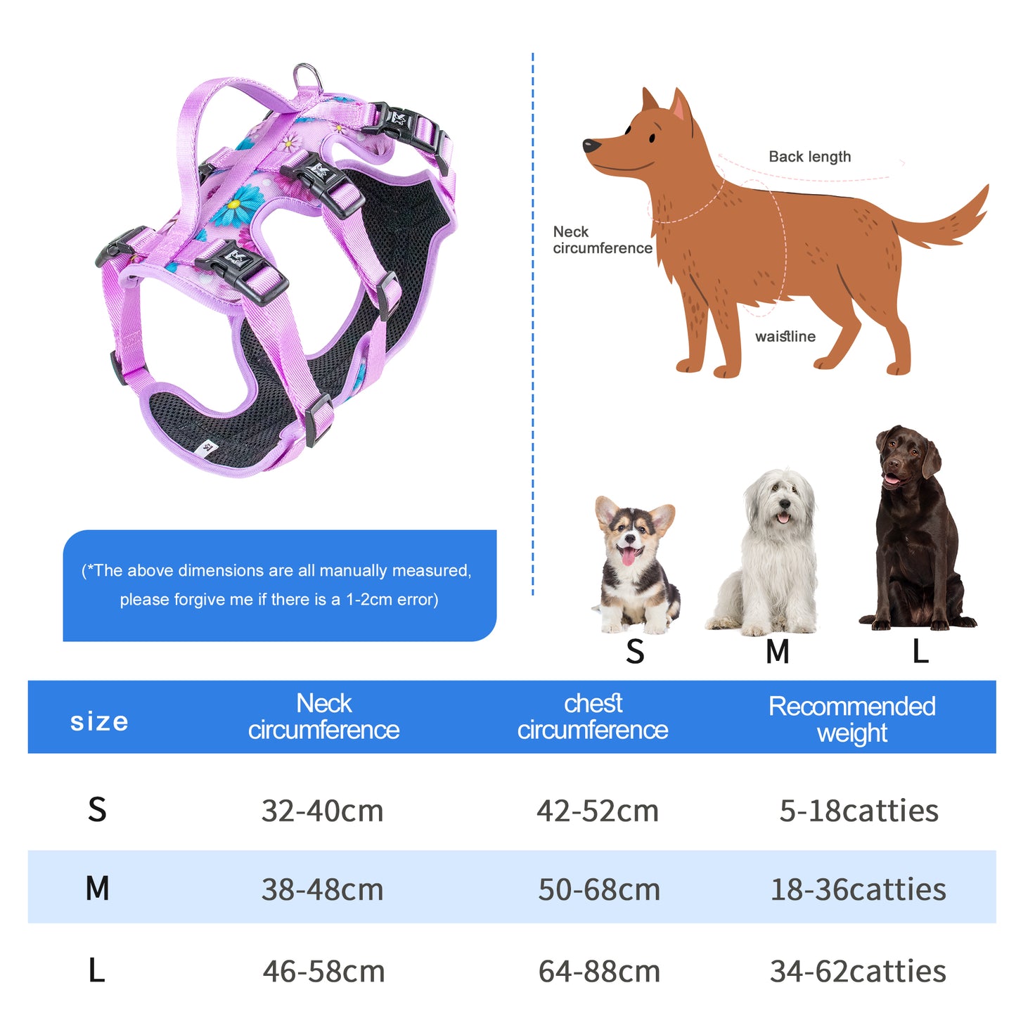 Best Seller Morning Sun Factory Kingspeed Dog Vest Dog Collar and Pet Leash with Dog Bandana for Walking