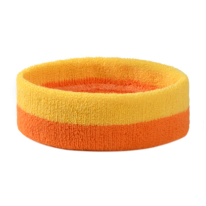 Multi Colors Headband Rainbow Sweatband Fearless Sweat