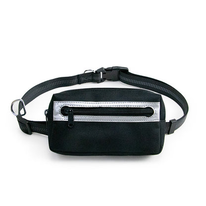 Running Dog Leash Hands Free Leash with Waist Belt Pouch