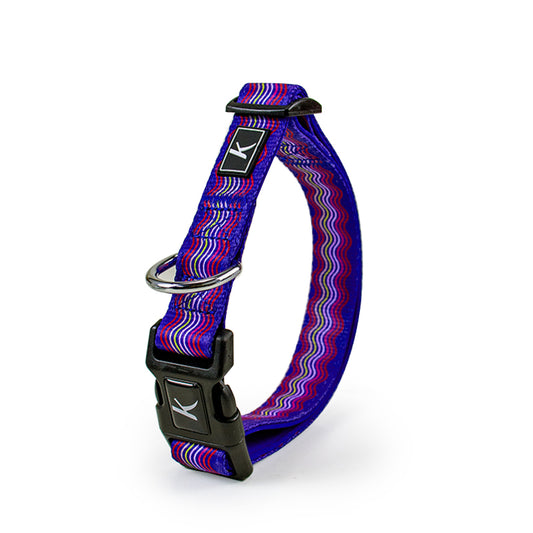 Latest Factory Price Luxury Dog Collar Big Size Adjustable Puppy Collar Colourful Flower Printed Pet Collar