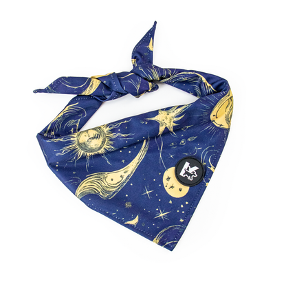 Wholesale Garden Dog Bandana One Size Pet Bandana Collar Adjustable Puppy Bandana with Colorful Printed Logo