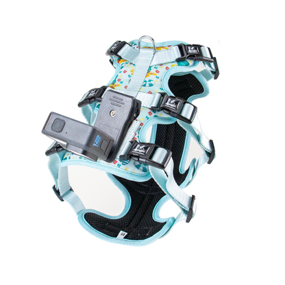 Kingspeed Custom Sea Summer Dog Vest Puppy Harness With Colorful Printing Dog Harness Hot Sell Pet Vest With Sport Camera