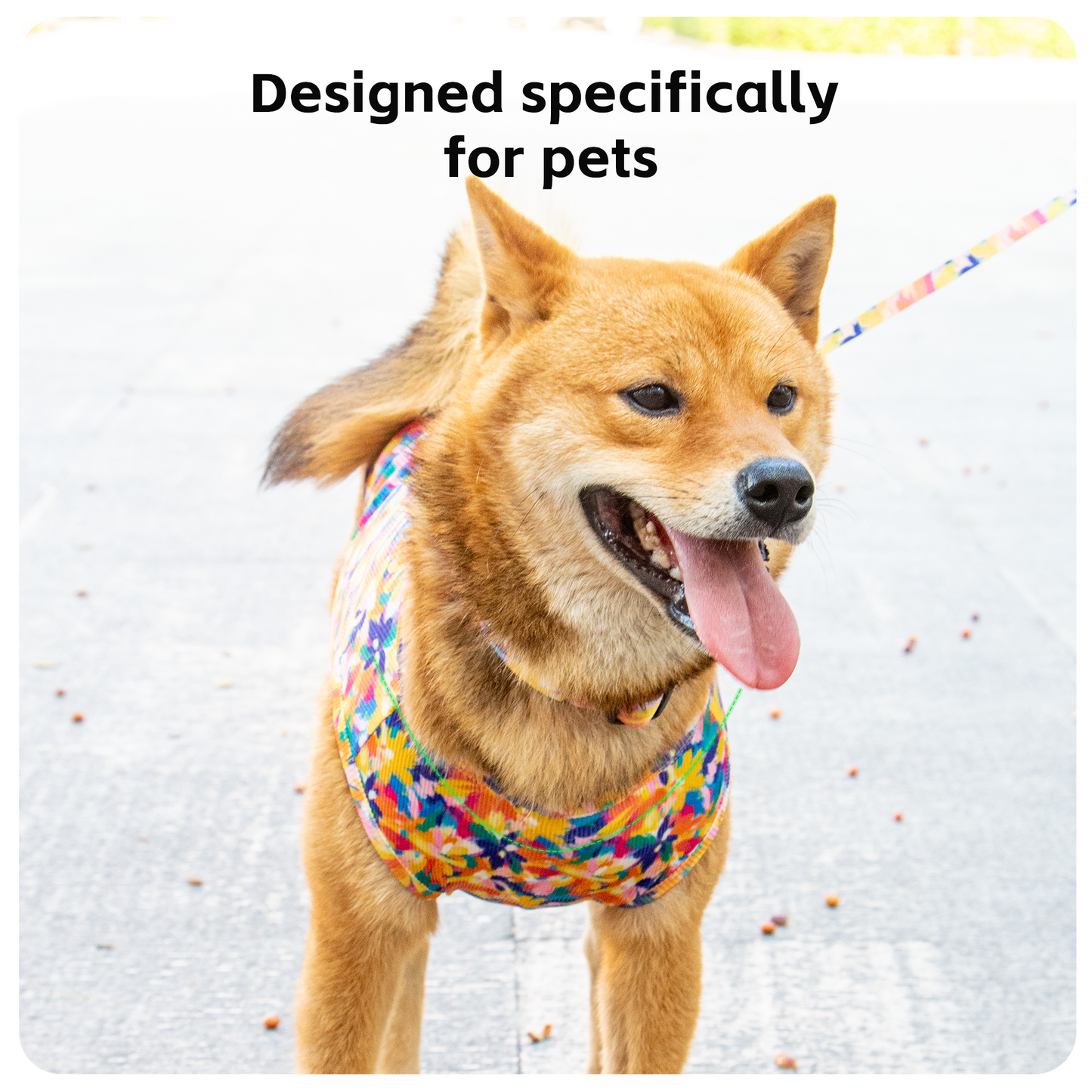 Brand New Hot Selling Garden Dog Clothes Multicolour Printing Pet Clothes Colorful Pubby Clothes