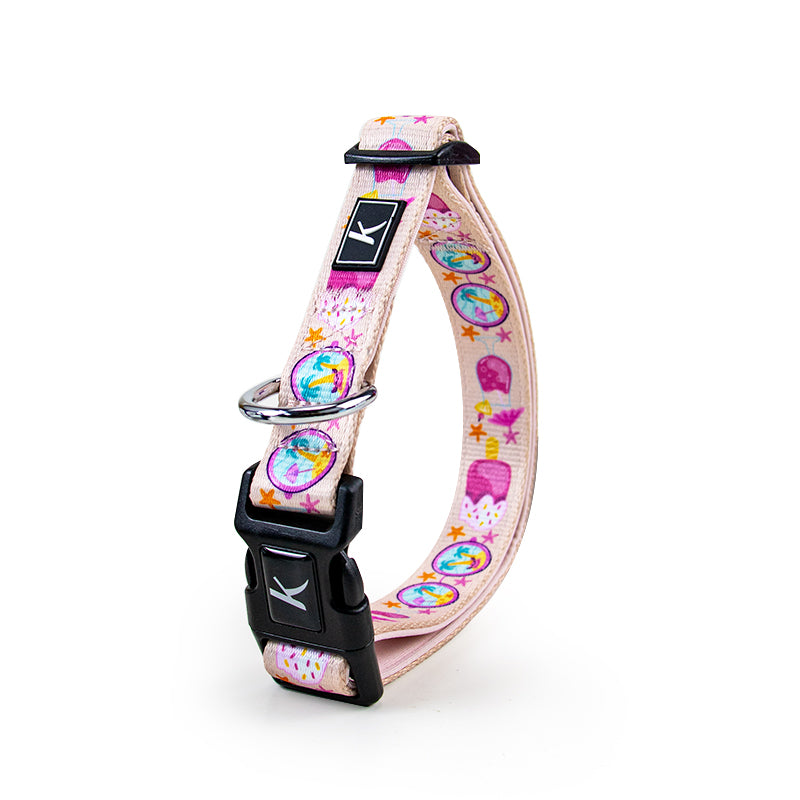 Popular Factory Price Luxury Dog Collar Big Size Adjustable Cat Collar Colourful Flower Printed Pet Collar