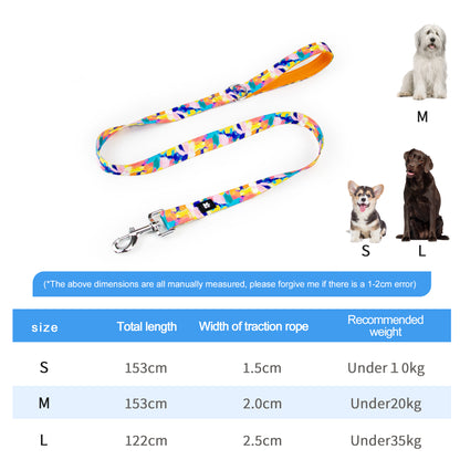 Top Sale Factory Oil Painting Wholesale Kingspeed Dog Vest Dog Collar and Pet Leash with Dog Bandana for Walking