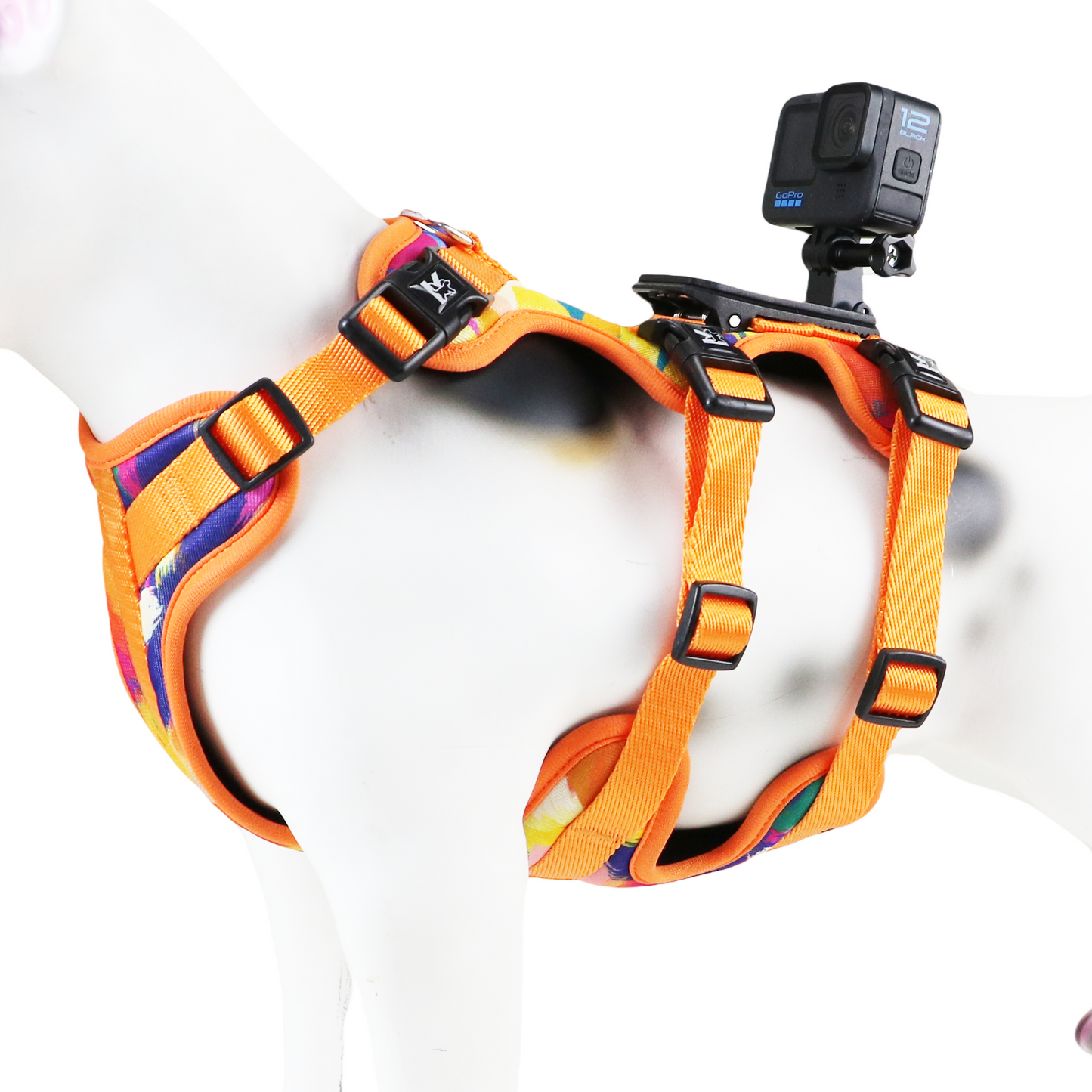Kingspeed Custom Sea Summer Dog Vest Puppy Harness With Colorful Printing Dog Harness Hot Sell Pet Vest With Sport Camera