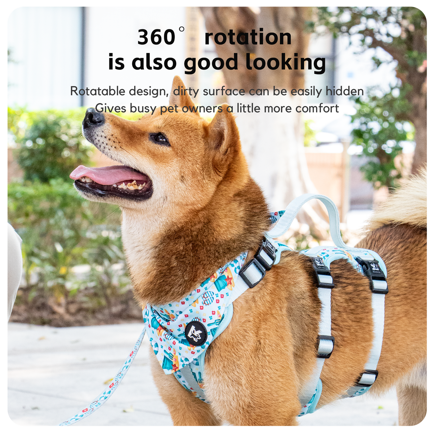Wholesale Garden Dog Bandana One Size Pet Bandana Collar Adjustable Puppy Bandana with Colorful Printed Logo