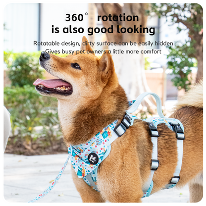 Wholesale Garden Dog Bandana One Size Pet Bandana Collar Adjustable Puppy Bandana with Colorful Printed Logo