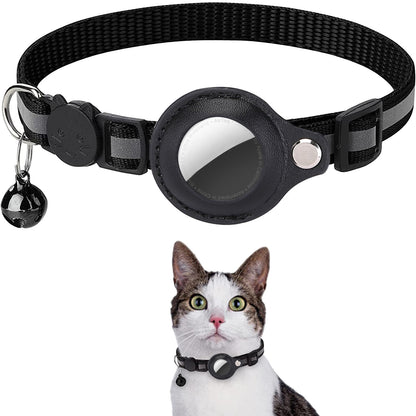 Airtag Anti-lost Collar for Cats Cute Adjustable Pet Collar