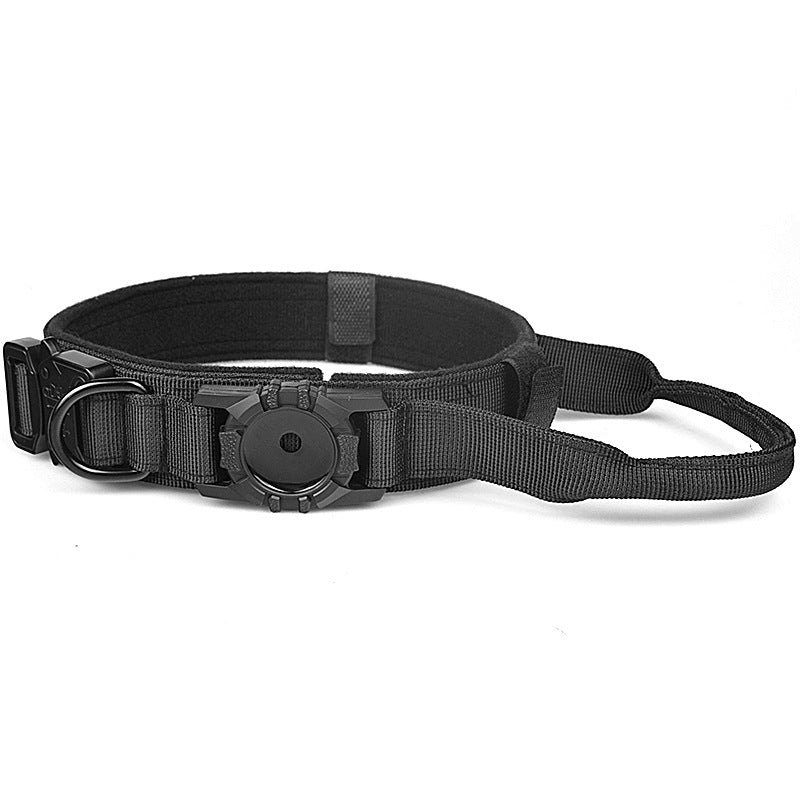 Tactical AirTag Dog Collar for Medium Large Dogs