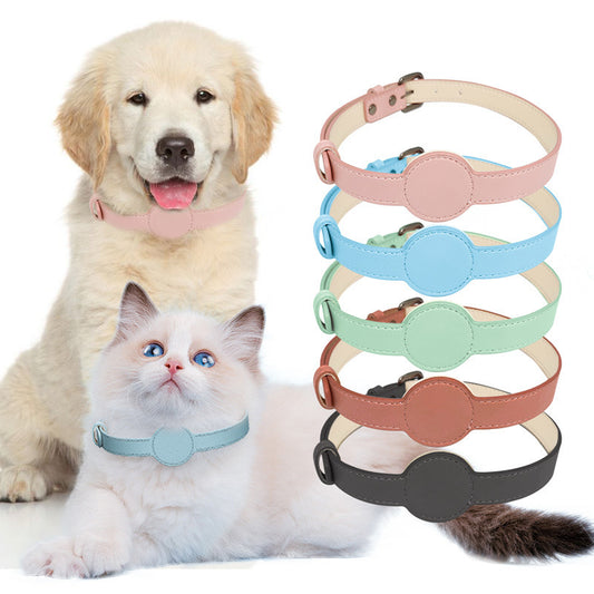 Airtag Dog Cat Collar Waterproof Pet Anti-lost Collar