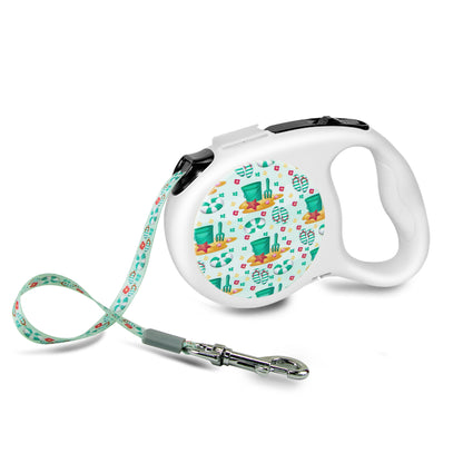 Top Seller Retractable Dog Leash Adjustable Dog Leads Retractable Pet Leash with Colorful Printe