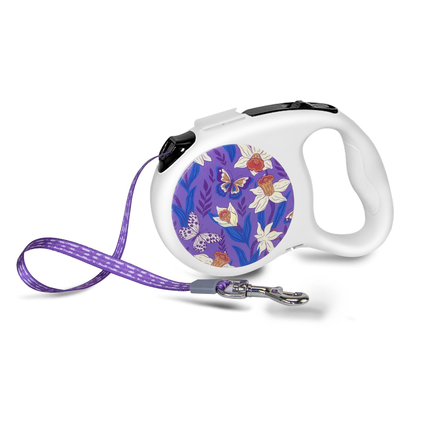 Top Seller Retractable Dog Leash Adjustable Dog Leads Retractable Pet Leash with Colorful Printe