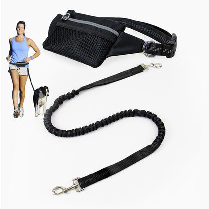 Waterproof Dog Leash Hands Free with Bag