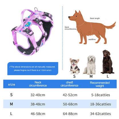 Best Seller Morning Sun Factory Kingspeed Dog Vest Dog Collar and Pet Leash with Dog Bandana for Walking